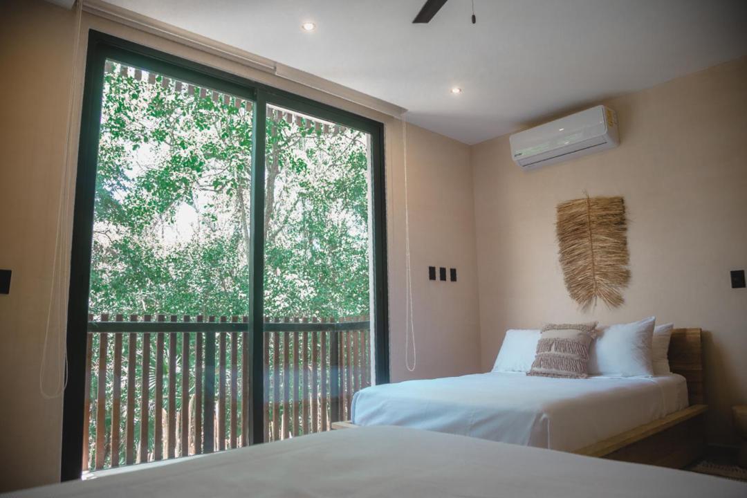 Kataleya By Zaazil - Amazing Penthouse Aptartment , Up To 16 People, Private Pool, Terrace , Roof And Hot Tub In Luum Zama In The Jungle Tulum