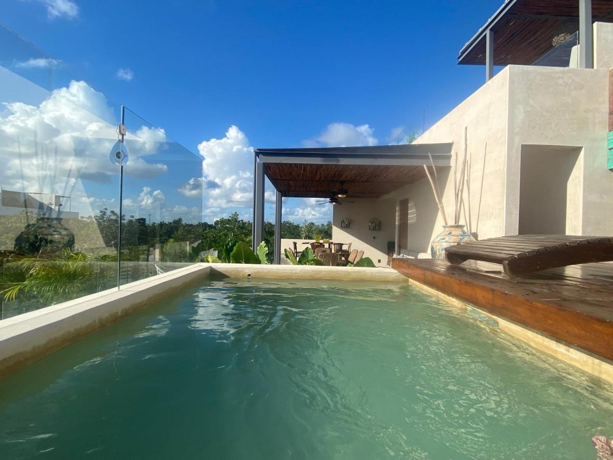 Apartamento Kataleya By Zaazil - Amazing Penthouse Aptartment , Up To 16 People, Private Pool, Terrace , Roof And Hot Tub In Luum Zama In The Jungle