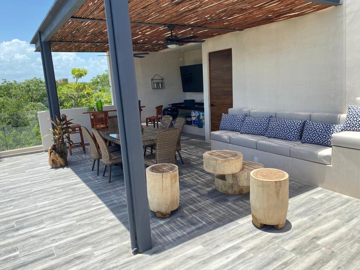 Kataleya By Zaazil - Amazing Penthouse Aptartment , Up To 16 People, Private Pool, Terrace , Roof And Hot Tub In Luum Zama In The Jungle * Tulum