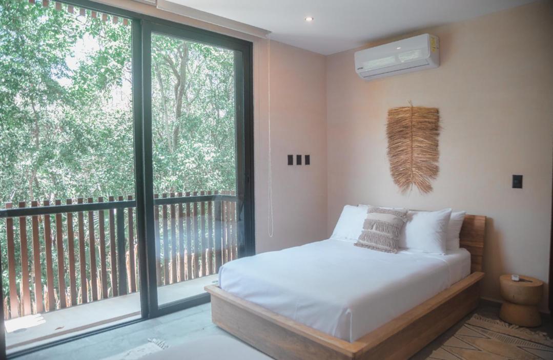 Kataleya By Zaazil - Amazing Penthouse Aptartment , Up To 16 People, Private Pool, Terrace , Roof And Hot Tub In Luum Zama In The Jungle Apartamento Tulum