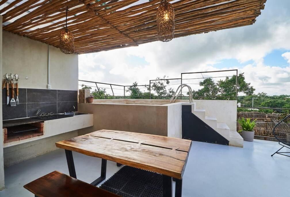 Apartamento Saskab 11 Private Rooftop&pool Jungle View 2br Ph Tulum