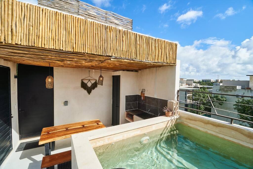 Saskab 11 Private Rooftop&pool Jungle View 2br Ph Apartamento Tulum