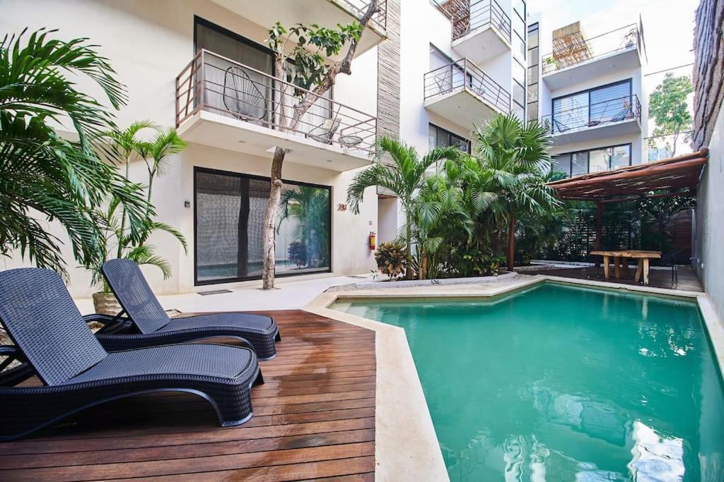 Apartamento Saskab 11 Private Rooftop&pool Jungle View 2br Ph Tulum
