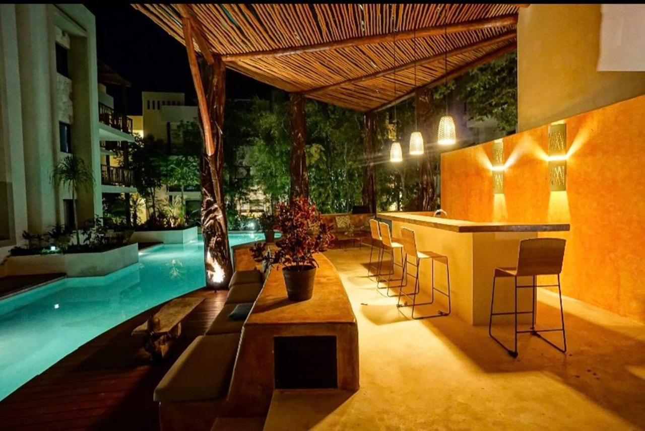 Sleeps 4-6-amazing 2 Bedroom Ph With Bbq Jacuzzi Apartamento Tulum
