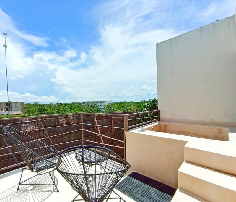 Saskab 10 Lovely 2br Ph, Minutes From The Sea & Downtown! Apartamento Tulum
