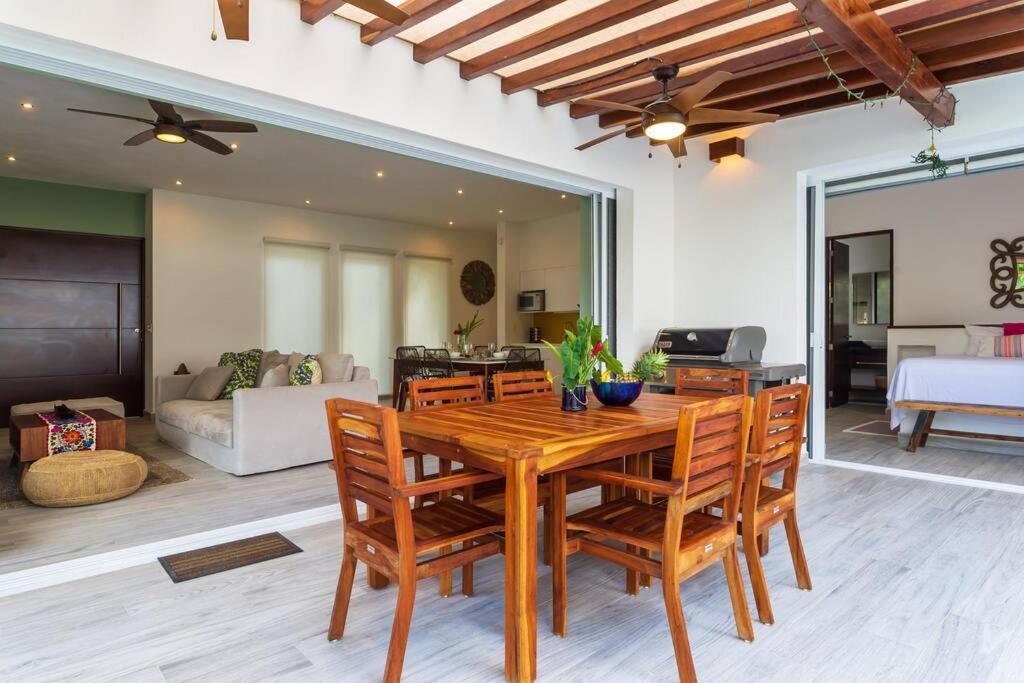 Luxury Private 3bed Villa, Garden, Pool,security * Tulum