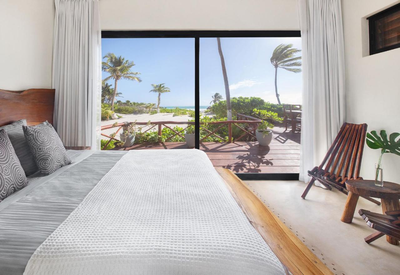 Beachfront Playaaekun Villa Tulum