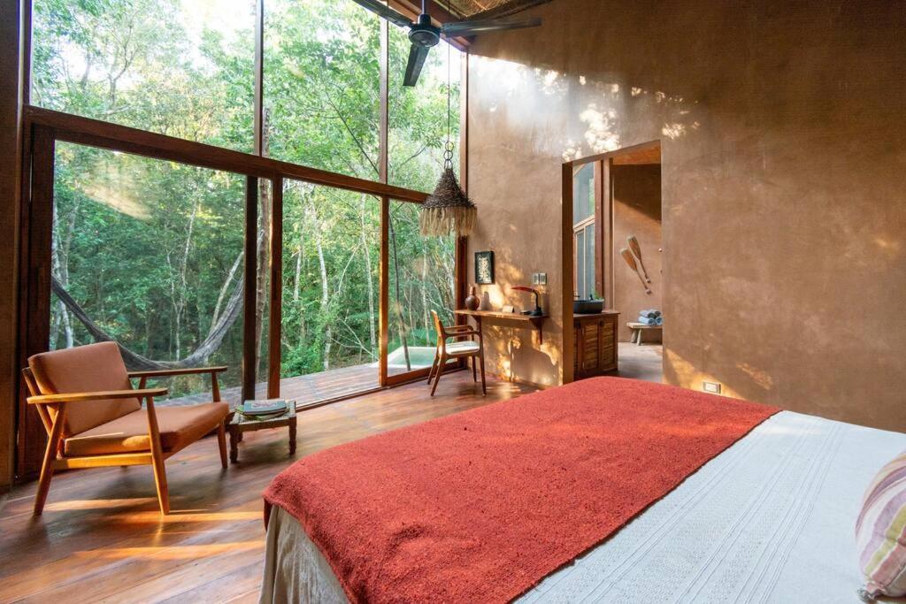 Сasa de vacaciones Ojo De Agua. Design+pool. Vive La Autentica Selva! *
