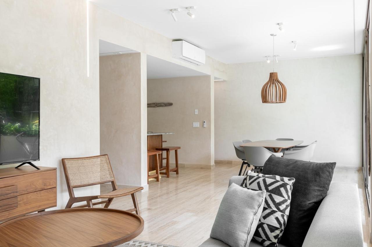 Apartamento 204 Hidden Gem In The Heart Of W/ Huge Private Terrace And Pool For 6 Pax Tulum