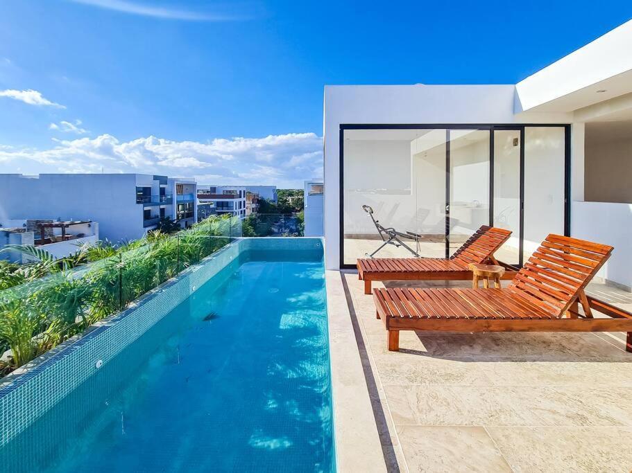 Apartamento Sunrise Studio In Aldea Zama