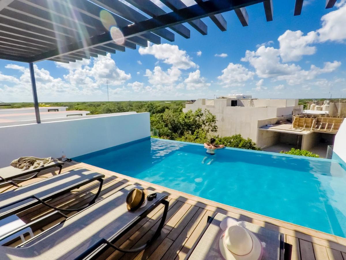 Apartamento Quinto Sol 18 - Near Beach - Rooftop Pool - Aldea Zama
