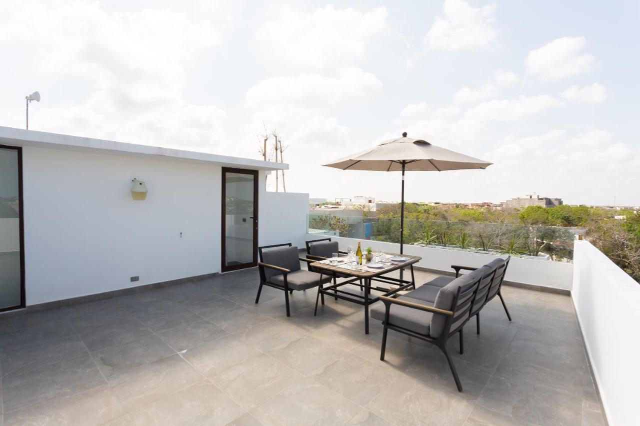 Apartamento Quinto Sol 18 - Near Beach - Rooftop Pool - Aldea Zama