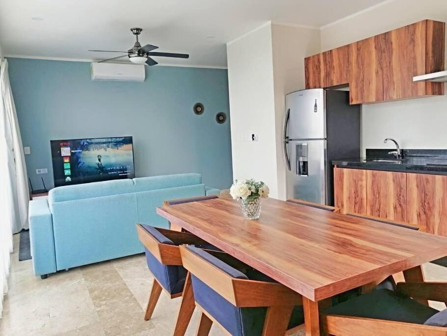 Spacious 3 Bed Penthouse With Rooftop And Gym Tulum