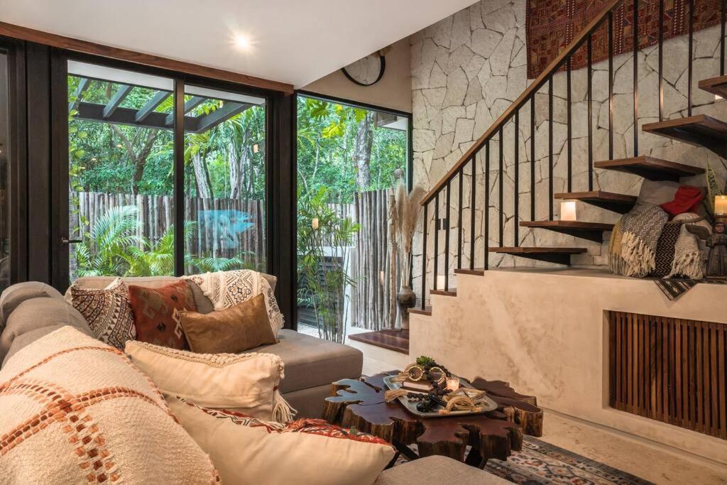 Apartamento Townhouse De Lujo En La Selva Con Alberca Privada