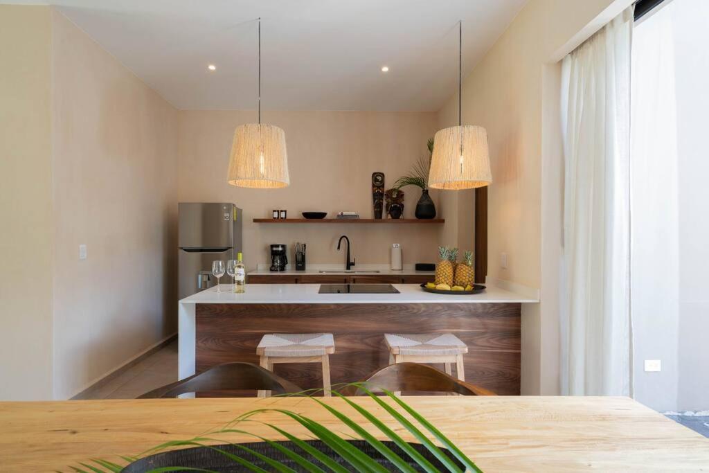 Departamento Boho Chic, Alberca Privada , Centrico Apartamento Tulum