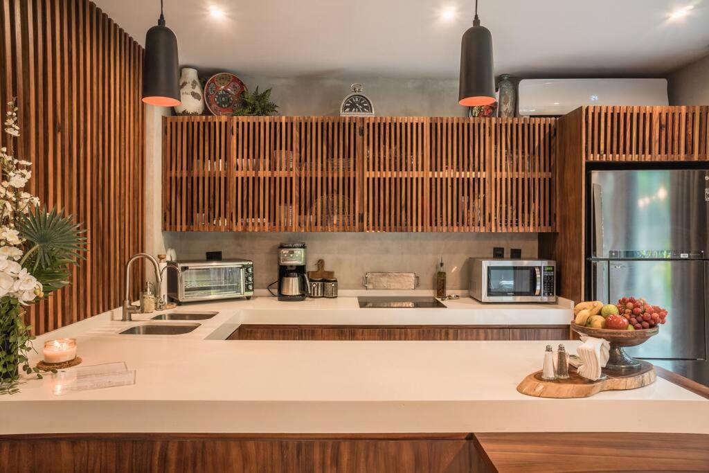 Townhouse De Lujo En La Selva Con Alberca Privada Apartamento