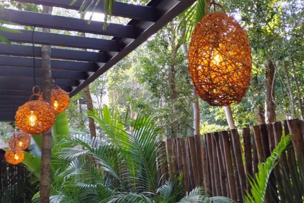 Townhouse De Lujo En La Selva Con Alberca Privada Apartamento Tulum