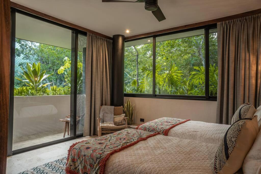 Apartamento Townhouse De Lujo En La Selva Con Alberca Privada Tulum