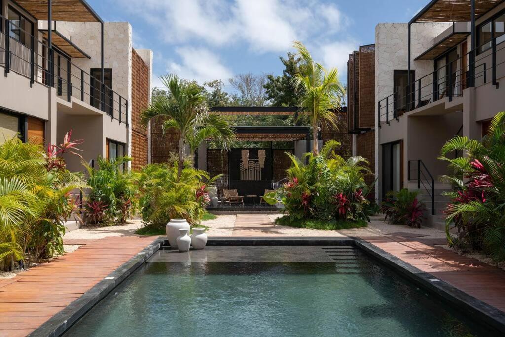 Departamento Boho Chic, Alberca Privada , Centrico * Tulum