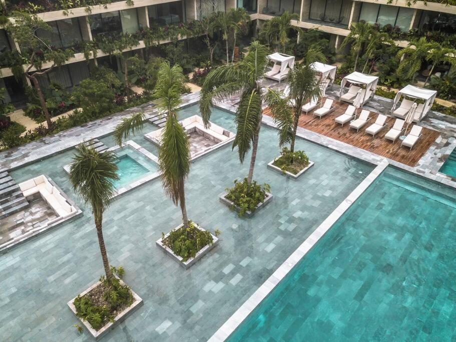 Apartamento De Lujo, Alberca, Gym, Jacuzzi En Areas Comunes Tulum