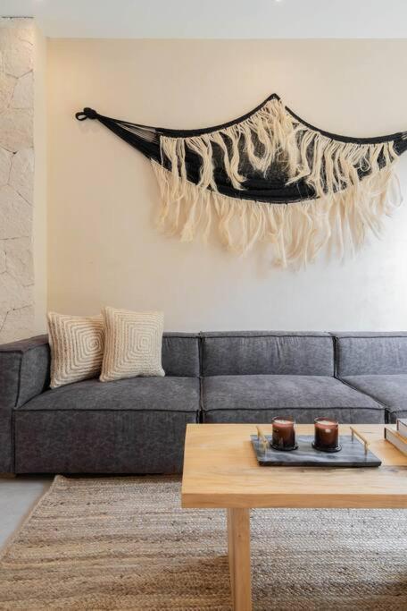 Departamento Boho Chic, Alberca Privada , Centrico Tulum
