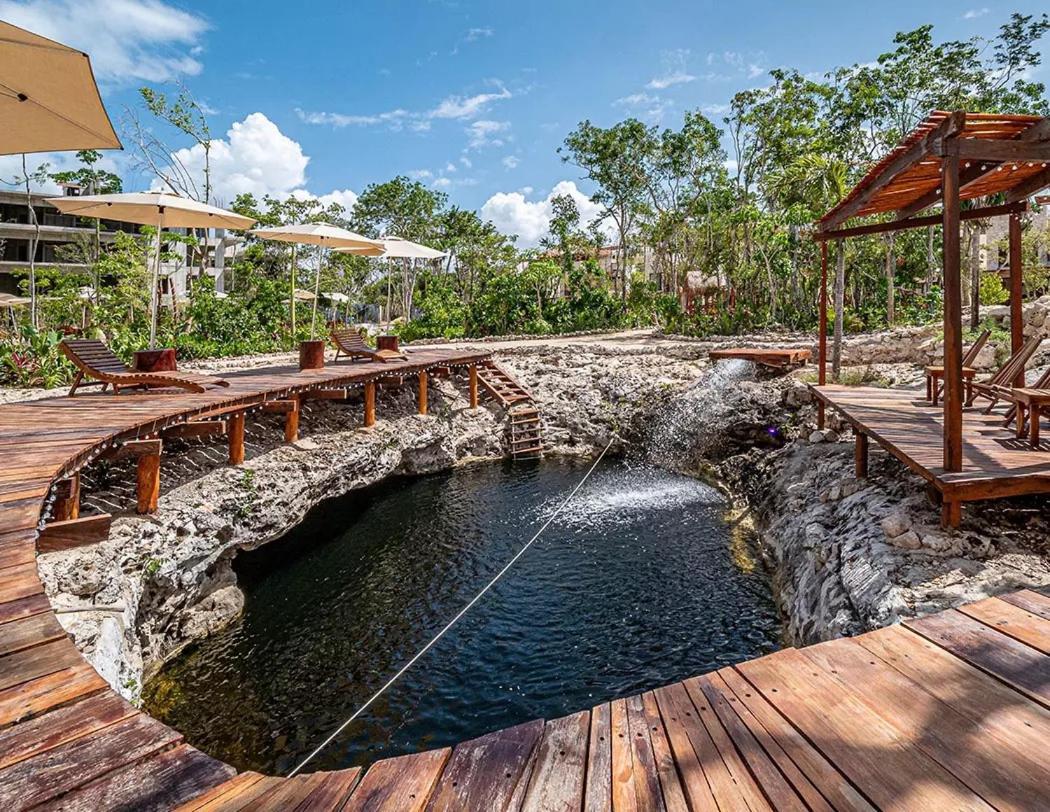 Penthouse Con Jacuzzi Privado, Cenotes, Piscinas, Gym Y Mas Apartamento