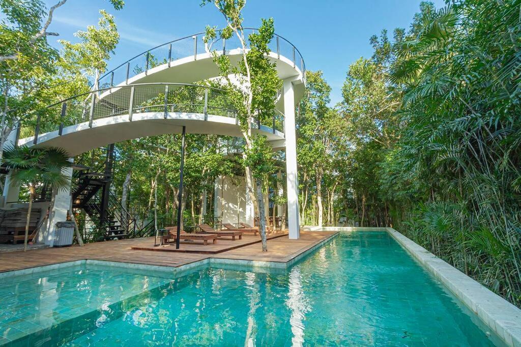 Magnificent House With Pool & Jungle View * Tulum