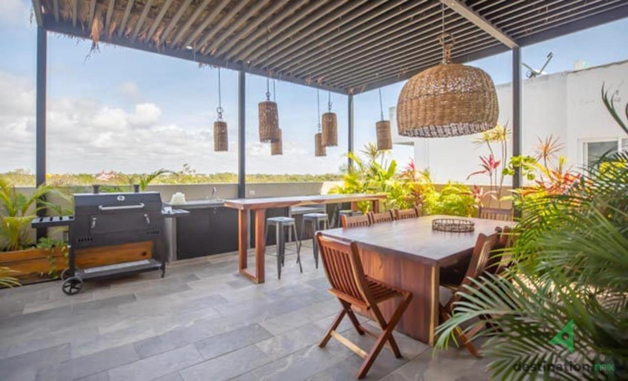 Luxury With Jacuzzi In Apartamento Tulum