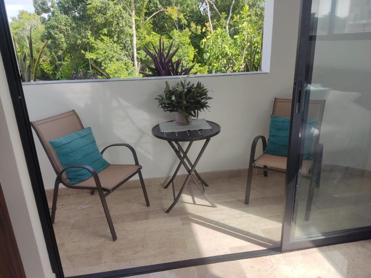 Nuevo Estudio Con Terraza Totalmente Equipado Aldea Zama Apartamento *