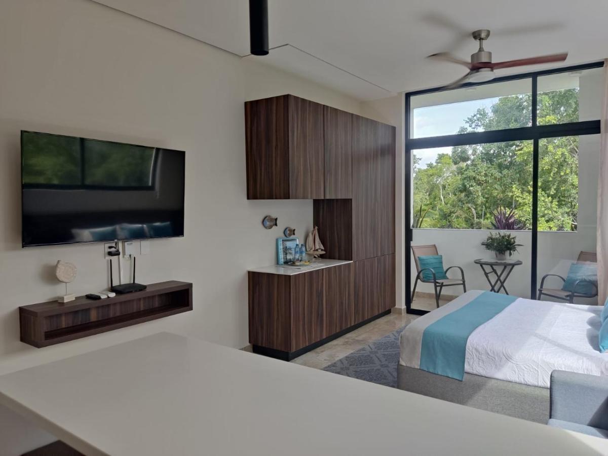 Nuevo Estudio Con Terraza Totalmente Equipado Aldea Zama