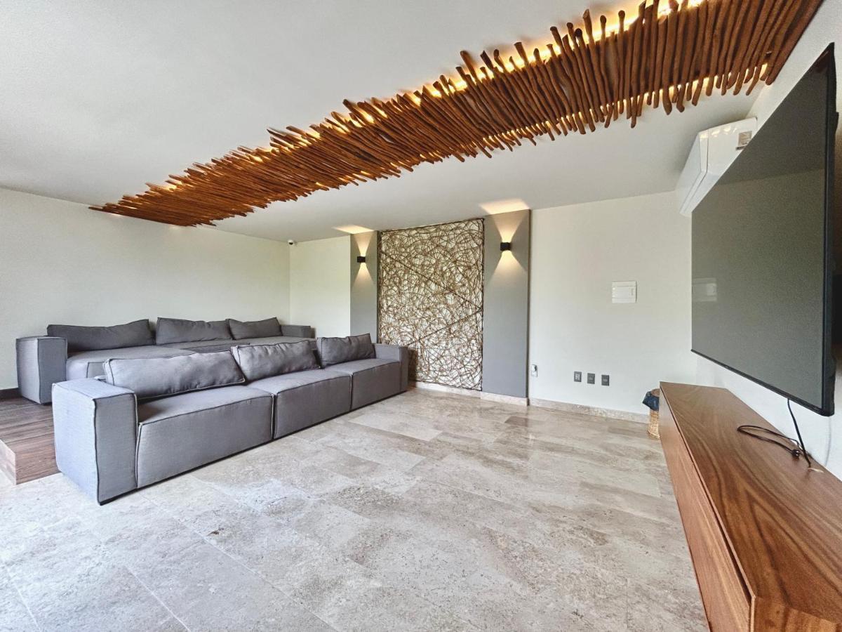 Beautiful Rooftop With Private Terrace, Amazing Pool With Aerial Views, Jacuzzi-sauna-gym-laundry-cinema-coworking Tulum