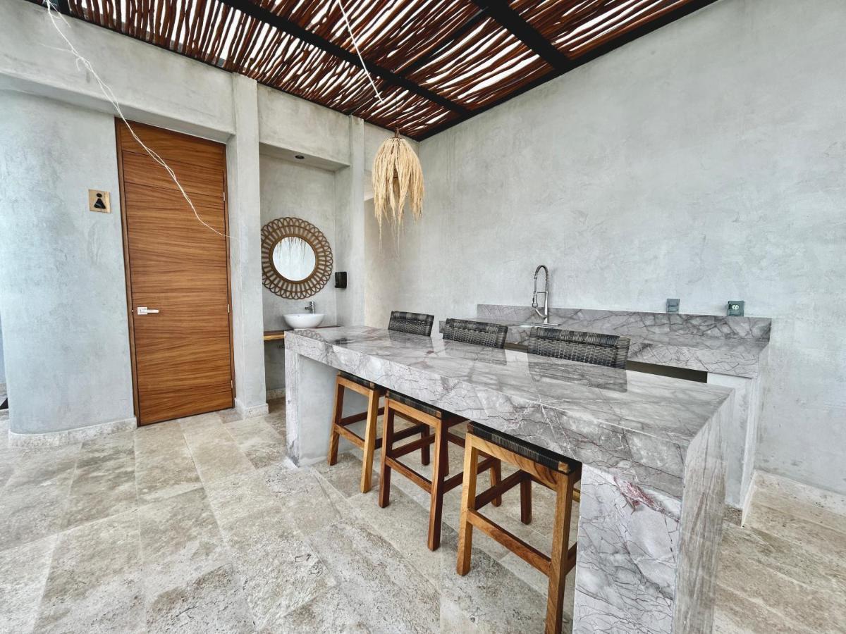 Apartamento Beautiful Rooftop With Private Terrace, Amazing Pool With Aerial Views, Jacuzzi-sauna-gym-laundry-cinema-coworking Tulum