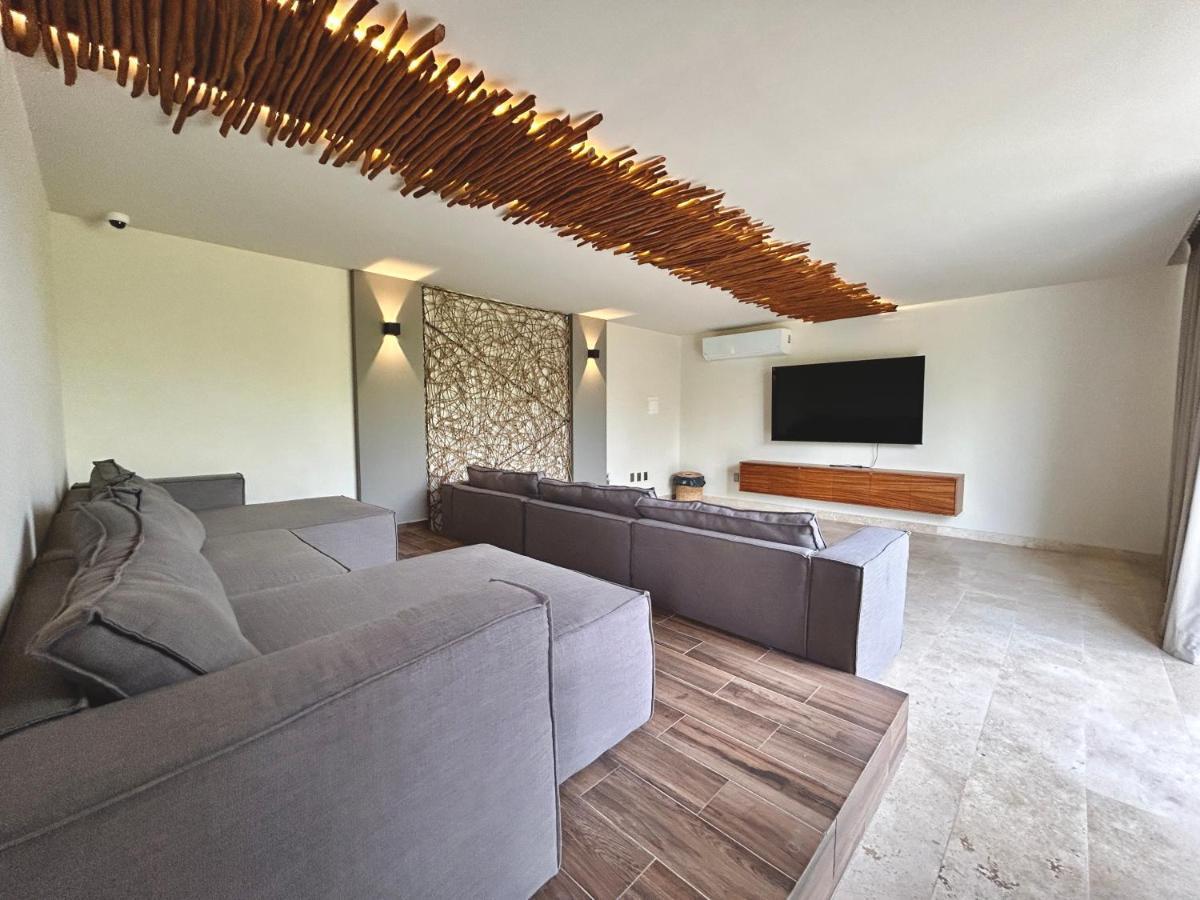 Beautiful Rooftop With Private Terrace, Amazing Pool With Aerial Views, Jacuzzi-sauna-gym-laundry-cinema-coworking Apartamento Tulum