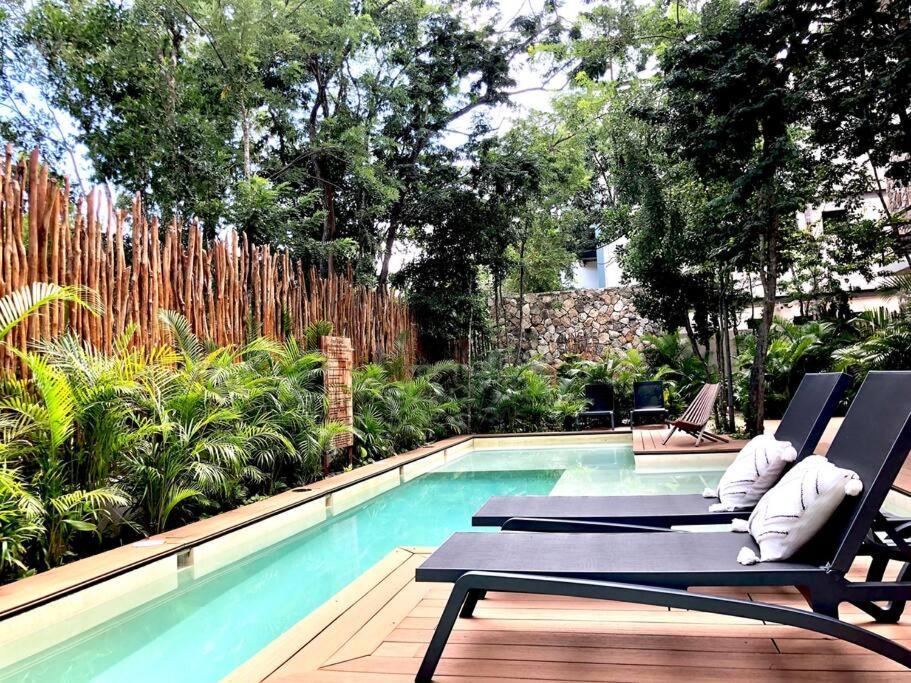 Luxury 2 Bdr 2 Bth 2 Bikes Jacuzzi Fiboptic Wifi. * Tulum