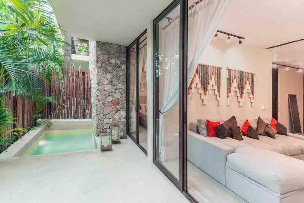 Apartamento Luxury 2 Bdr 2 Bth 2 Bikes Jacuzzi Fiboptic Wifi. Tulum