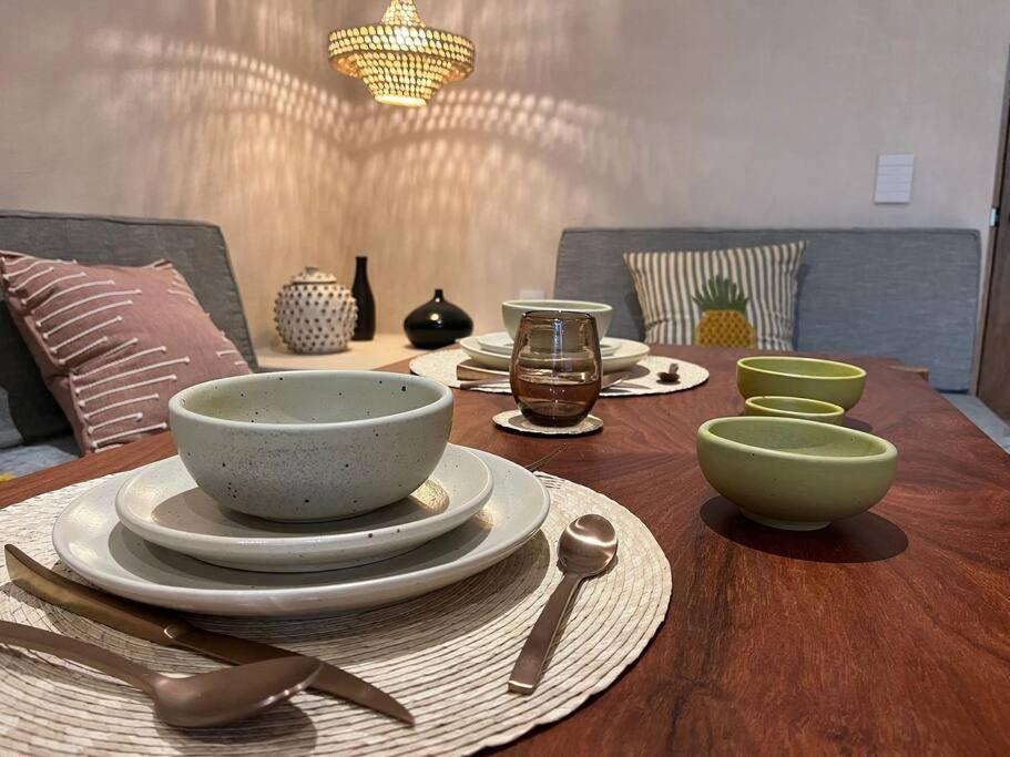 New And Cozy Loft With Pool In Aldea Zama Apartamento *