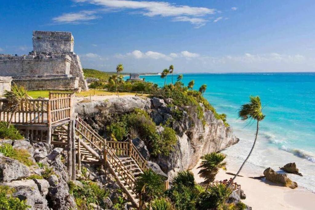 Sunsetviewph+privpool+near Beach&town+rooftop+50mb Tulum