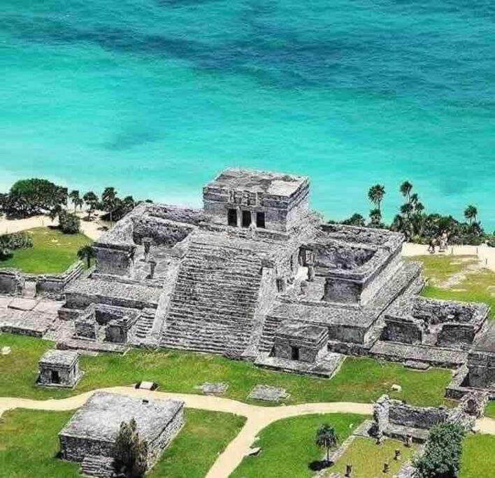 Apartamento Sunsetviewph+privpool+near Beach&town+rooftop+50mb Tulum