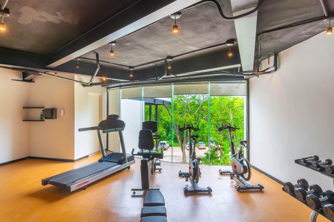 Gym-pool 360º-scooter-bicycle-breakfast-exclusive Benefits Services By Sandy Powerful Tulum