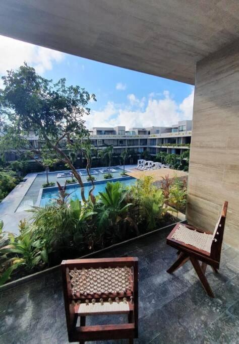 Mistiq Pent House 3 Recamaras, 3 Banos, Sala, Comedor, Terraza Y Jacuzzi Apartamento Tulum