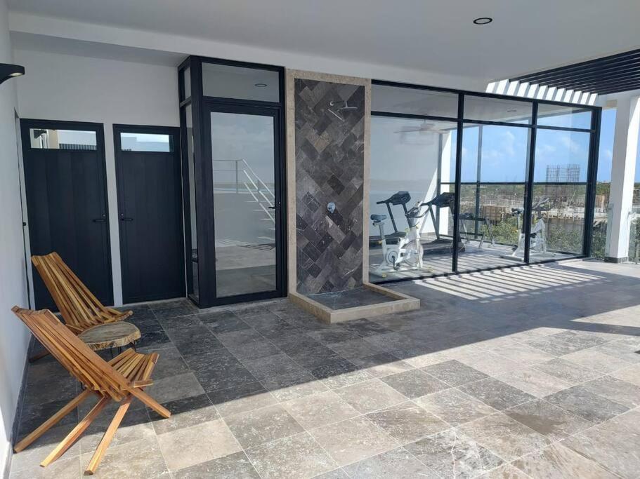 Centrico Estudio Con Balcon En Aldea Zama I Elena214 Apartamento *