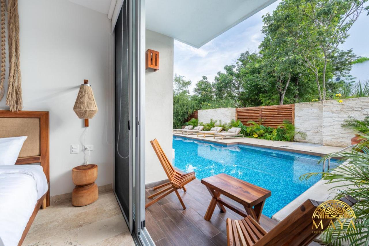 Nhoa 101b Lux 1br Pool Access In Aldea Zama * Tulum