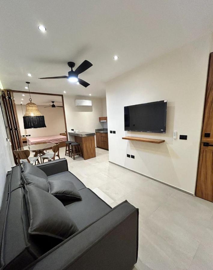 Depto#2 Lujoso Departamento En 1 Rec Tulum