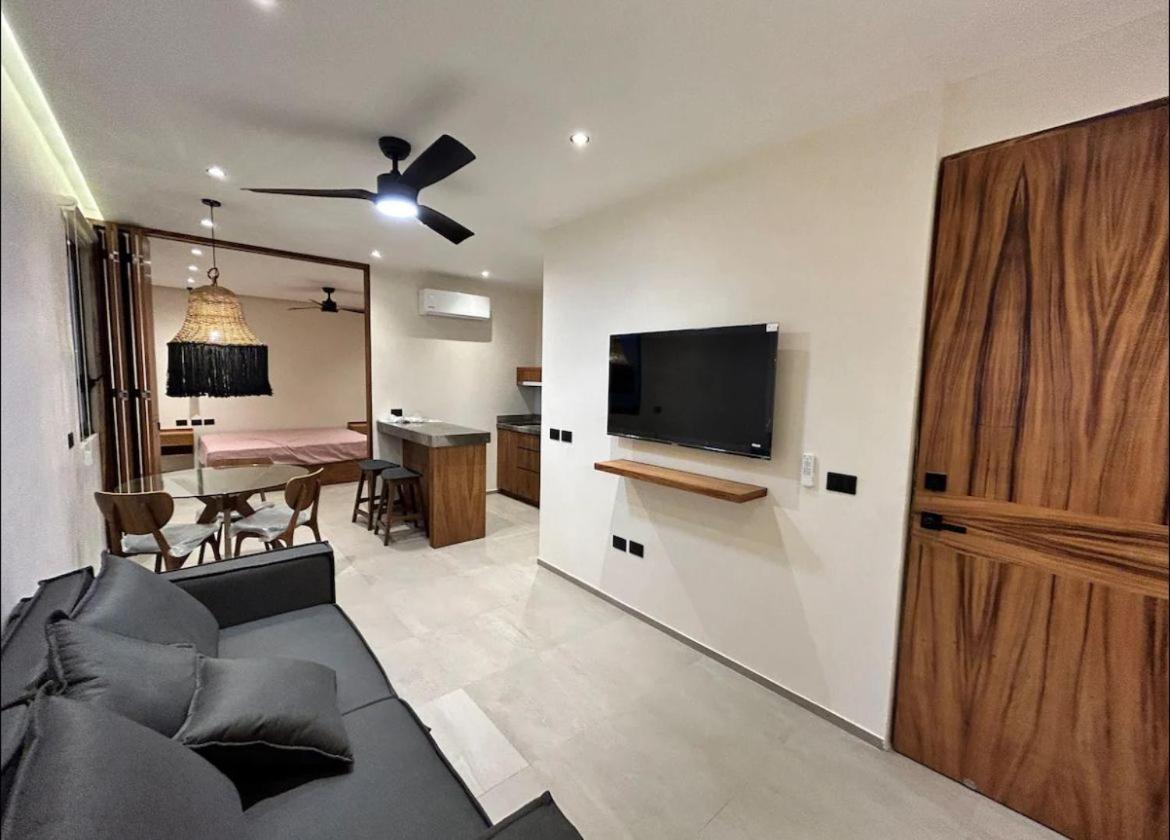 Depto#2 Lujoso Departamento En 1 Rec Tulum