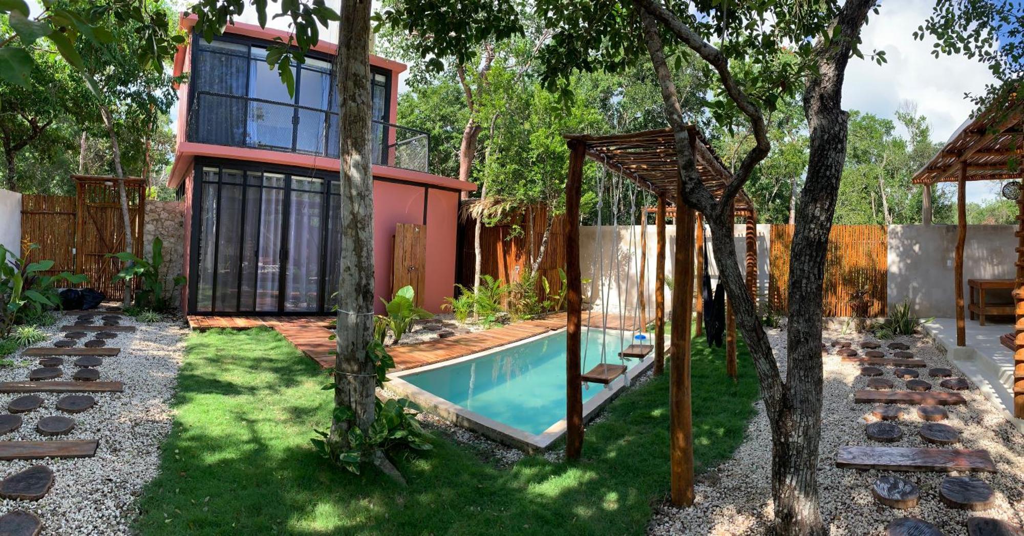 Casa Calu Cozy & Confortable Jungle House With Pooll Сasa de vacaciones *