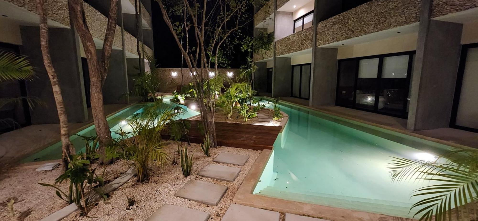 Apartment Con Terraza, Pileta Y Bano Completo Tulum