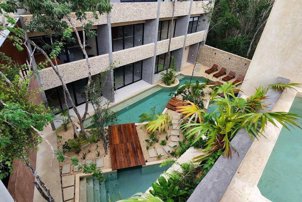 Con Terraza, Pileta Y Bano Completo Apartment Tulum