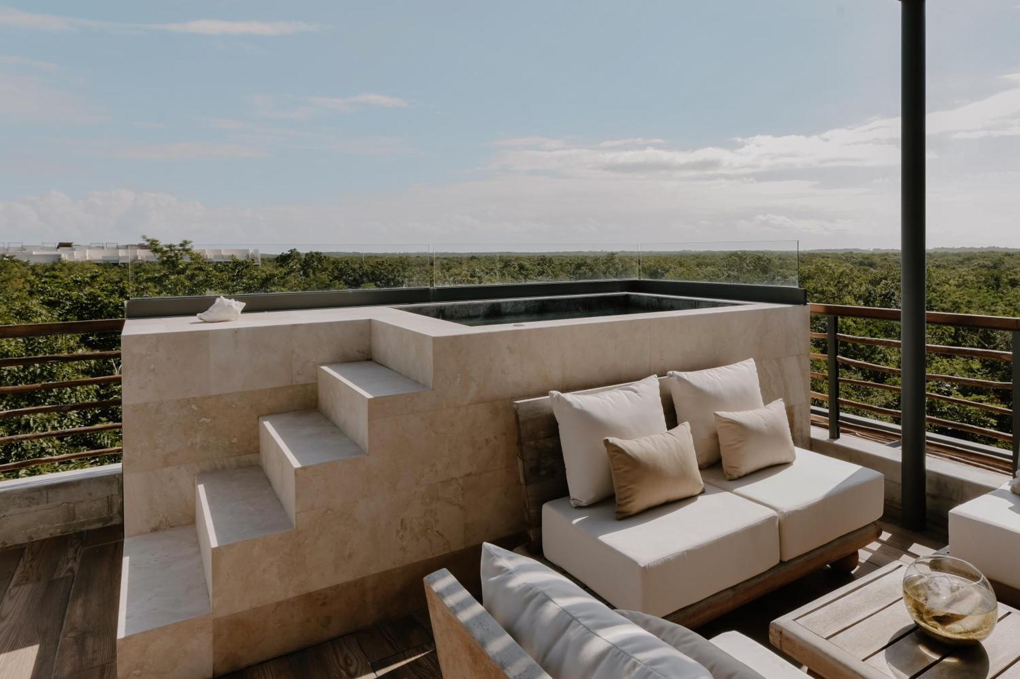 Luxe 3br Ph Cenote, Sauna, Gym & Pool Included Apartamento *