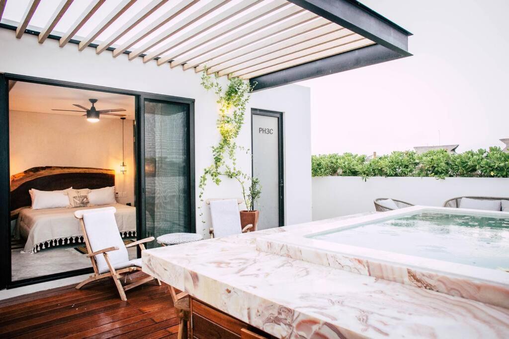 Apartamento Romantic Roof Penthouse! Bbq And Priv. Pool