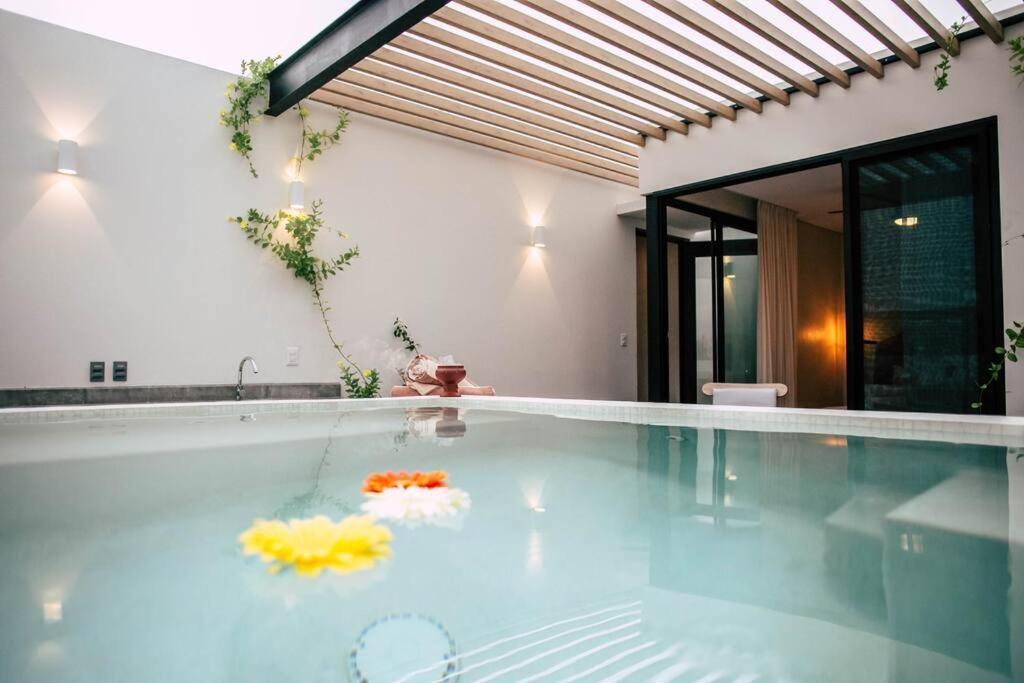 Romantic Roof Penthouse! Bbq And Priv. Pool Apartamento Tulum